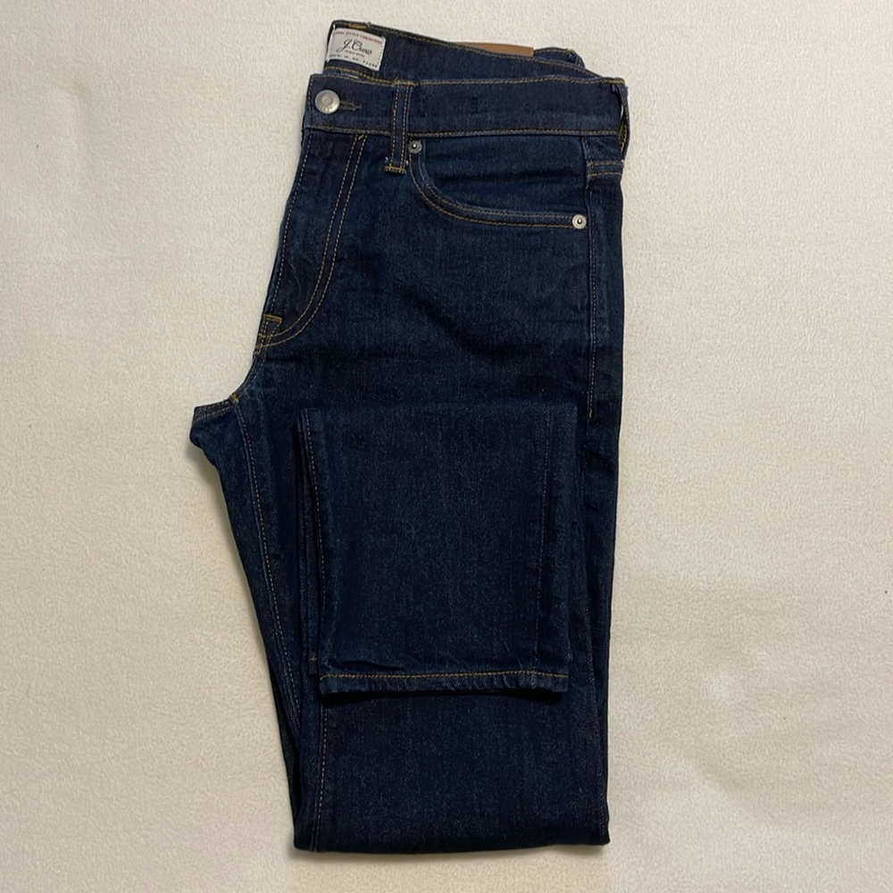 J. CREW - Japanese Kurabo 484 Slim Jeans - 31W/32L - Dark Wash